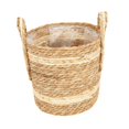 thumbnail image 4 of Almencla Flower Pot Cover Office Decorative Wrap Woven Planter Basket Plant Container 26cmx24cm, 4 of 8