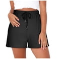 thumbnail image 1 of zanvin shorts pour Femmes,shorts de Course de Mise en Forme Amples Unis Décontractés de Mode pour Femmes pour le Printemps et l'Été,Cadeau de Mode pour Femmes, 1 of 5