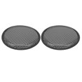 thumbnail image 1 of Housse en Maille pour Subwoofer, Housse de Gril Résistante aux Oreilles Décorative 8 Pouces Anti-Rayures pour Voiture RV, 1 of 7