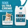 thumbnail image 3 of Natural Dead Sea Ultra Crème Pet Conditioner For Dogs & Cats - Soos Pets, 3 of 9