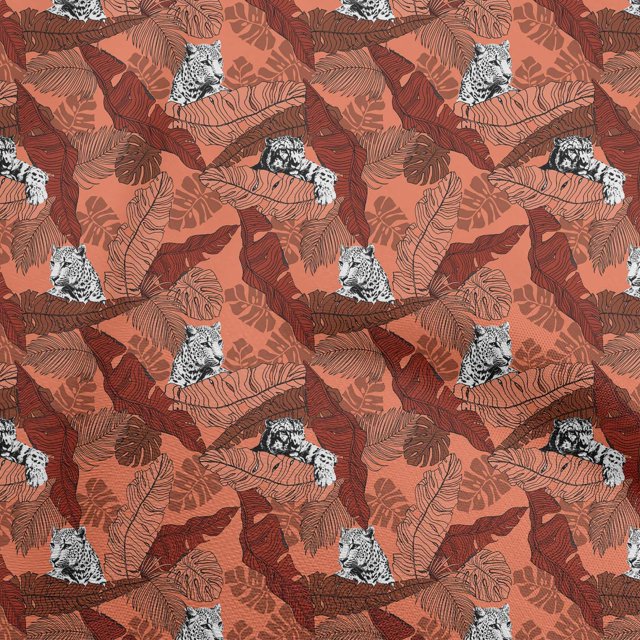 oneOone Cotton Poplin Maroon Fabric Tropical Craft Projects Decor Fabric Printed By The Yard 42 Inch Wide