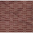 thumbnail image 4 of oneOone Organic Cotton Poplin Twill Fabric Greek Key Geometric Decor Fabric Printed BTY 42 Inches Wide, 4 of 4