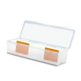thumbnail image 3 of HILABEE Boîte de Rangement pour Cartes à Collectionner Boîte pour Jeux de Cartes Transparente Collection de Passe-Temps Protection Pratique Étui de Rangement de Bureau Robuste Organisation 2 Cloisons, 3 of 6