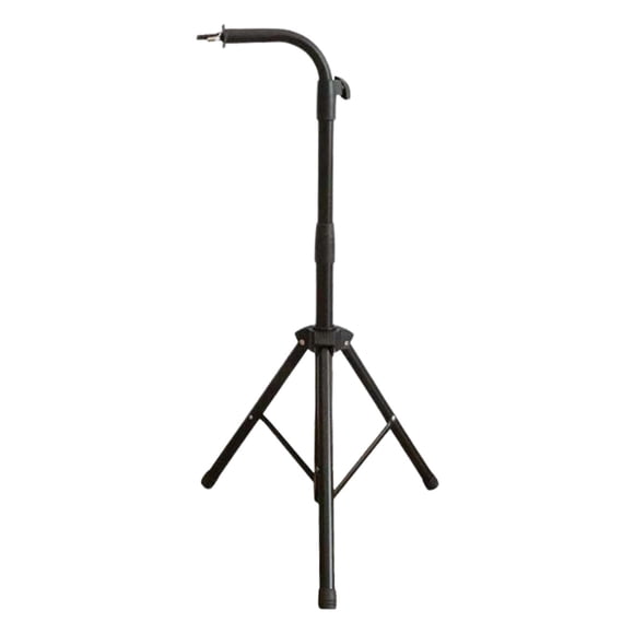 Bunblic Bar Chimes Stand Height Adjustable Stable, Sturdy, Musical Percussion Accessory Wind Chime Stand for Studio Stage Performance Black