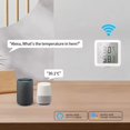 thumbnail image 5 of AMERTEER 4-Pack Tuya Smart WiFi Thermometer Hygrometer with Alexa/Google Assistant Voice Control  Wireless Temperature & Humidity Sensor  LED Display  Smart Life App Alerts  Battery-Power, 5 of 5
