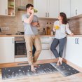 thumbnail image 2 of Hearth & Gear Kitchen Carpet (2 ) S Kitchen Carpet Washable Cushion Comfortable Kitchen Carpet Set Light Rug for Bedroom Extra Large Throw Classroom Rug Carpet Rug for Bedroom Knit Blanket with Pom, 2 of 6