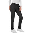thumbnail image 4 of Adar Scrub Set for Women - Curved V-Neck Scrub Top & Tapered Drawstring Scrub Pants - 4402 - Heather Grape - XXS, 4 of 7