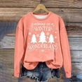 thumbnail image 1 of Jsaierl Chandails en Molleton de Noël Grande Taille pour Femmes Imprimé Arbre de Noël Décontracté Col Rond Chandail Automne Manches Longues 2024, 1 of 4