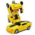 thumbnail image 2 of Hxlamzoo Jouets pour Enfants Télécommande Intelligente Voiture Robot Transformable - Transformation Automatique le Jouet Ultime pour Enfants et Collectionneurs Voiture Transformeur Jaune Jouets Liquidation, 2 of 9