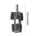 thumbnail image 3 of TIELUTT Outil de Fabrication de Filetage Kit de Perceuse Compatible Buse Robinets Extérieurs Robinets Bas pour Cuisine avec Savon Robinets Intelligents pour Cuisine Laiton Poli Robinet de Cuisine avec Savon, 3 of 8
