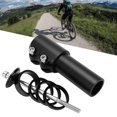 thumbnail image 3 of Extender Mountain Bike Stem Riser Aluminium Alloy Bicycle Handlebar Riser Adapter for 28.6mm/1.13in Fork, 3 of 7