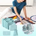 thumbnail image 4 of EGNMCR Organisateurs et Rangement de Garde-Robe, Organisation et Rangement, Bacs de Rangement, Contenants de Rangement Sac de Voyage Ensemble de 6 Pcs Sac de Rangement Multifonctionnel Ensemble de 6 Pcs un Rangement, 4 of 5