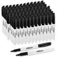 thumbnail image 1 of 100 Pack Fine Tip Dry Erase Marker - Black Dry Erase Markers Bulk Whiteboard Markers for School, Office, Home, Works on Whiteboard, Glass & Non-Porous Surfaces, 1 of 6