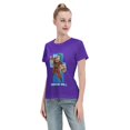 thumbnail image 4 of T-Shirt Basique à Manches Courtes pour Femmes Super Saiyan, 4 of 6