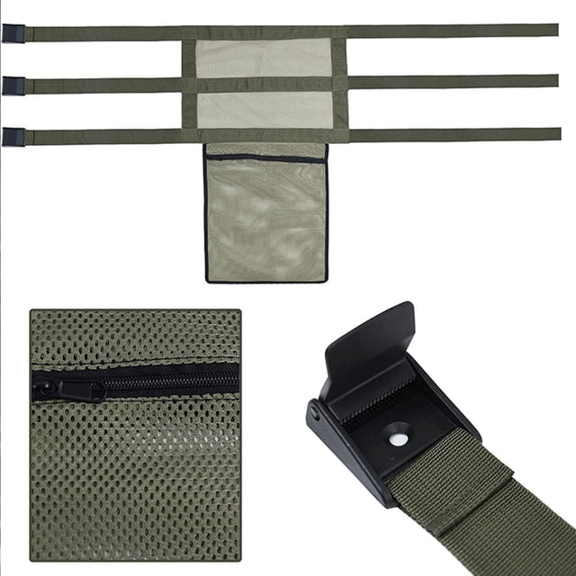 Universal Tree Stand Replacement Treestand Seating Pocket 16x12Inch Mesh Fabric Lightweight Adjustable Buckles Easily Foldable Fits All Brands