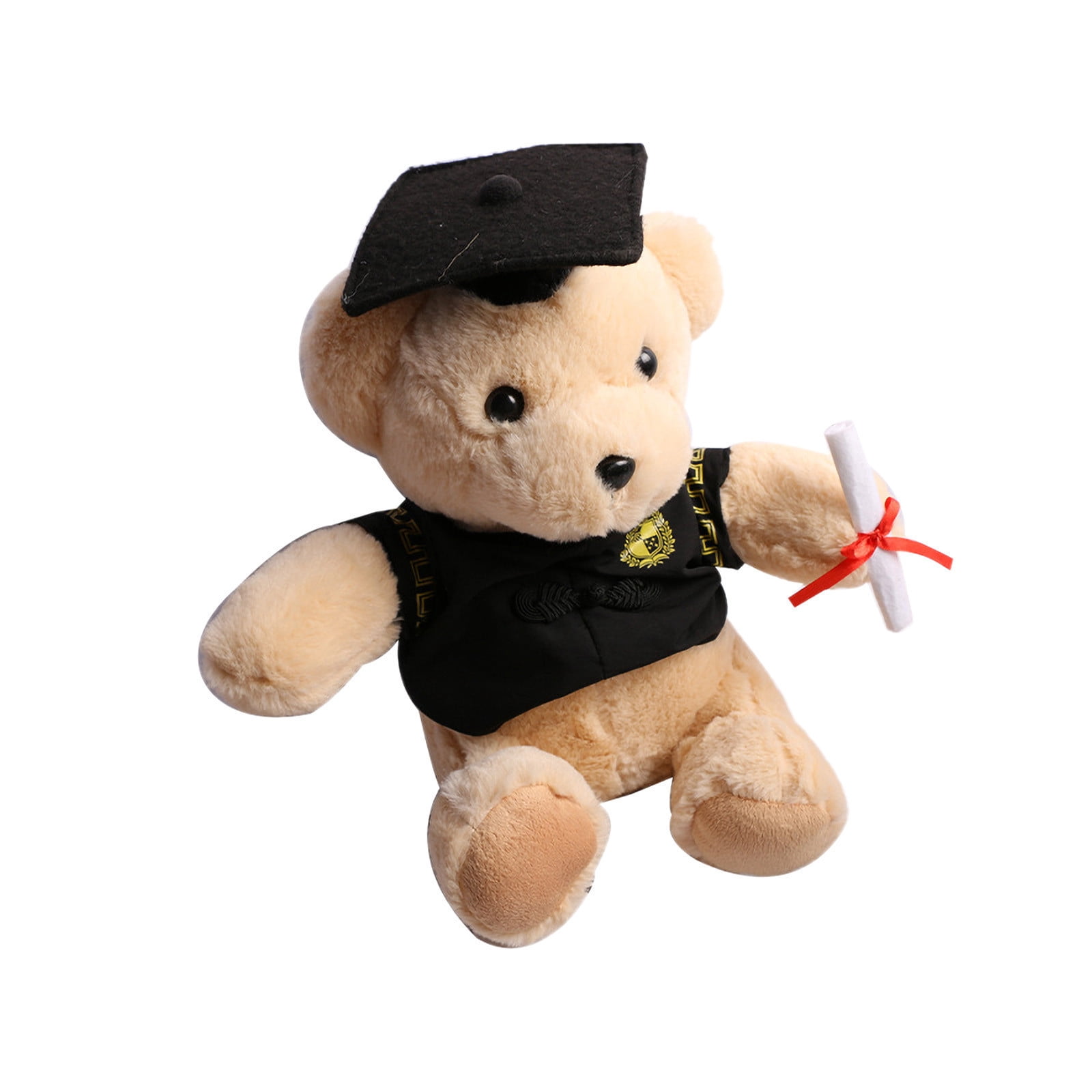 Graduation Teddy Bear Doll Stuffed Animal Toy 35Cm Size Approximately 13.78 Inches Soft Plush Material For University Gift Decoration With Air Compressed Packaging Safe For Ages 3 And Up