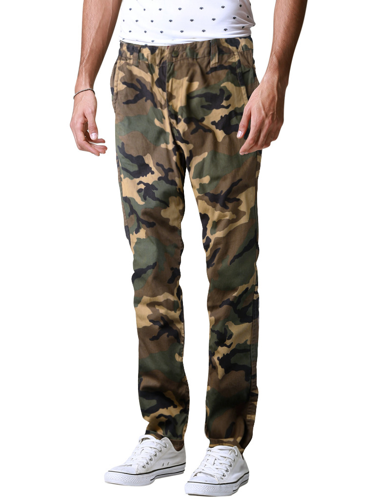 Matchstick Pantalon Élastique Confortable Décontracté pour Hommes