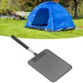 thumbnail image 4 of Fly Swatter, Plastic Light Indoor Fly Swatter Durable Convinient With Stainless Steel Rod For Fishing For Camping Black, 4 of 8