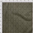 thumbnail image 3 of oneOone Polyester Lycra Fabric Ethnic Geometric Flame Stitch Print Fabric By Yard 56 Inch Wide, 3 of 4