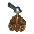 thumbnail image 1 of GROCO Valve de Sélection de Réservoir 4 Ports 1-2 Pouces, 1 of 1