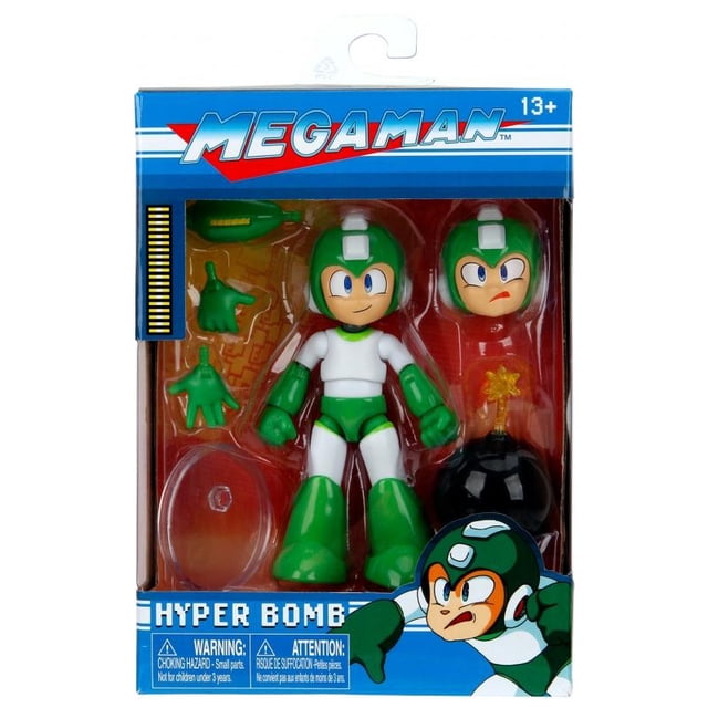 Jada Toys Mega Man Hyper Bomb Figure de 4,5 pouces