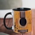 thumbnail image 3 of Ceramic Coffee Mug Funny Music Note Coffee Mug | Guitars Piano Violin Musician Coffee Mug Ceramic Mugs Set Glass with Measurements 5 Ounce Vegan Mug Set Mugs Bulk 12 Coffee Mugs Set with Rack, 3 of 3