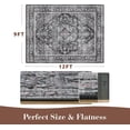 thumbnail image 2 of -Area Rug X Rugs for Living Room- Machine Washable Rug-Soft Living Room Rug-Vintage Non Slip Carpet-Rugs for Bedrooms Dining Room Living Room Office, 2 of 7