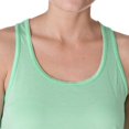 thumbnail image 5 of Bella Ladies Flowy Racerback Tank, L, Mint, 5 of 5