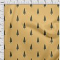 thumbnail image 2 of oneOone Georgette Viscose Fabric Tree Ikat Printed Fabric 1 Yard 42 Inch Wide, 2 of 3