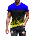 thumbnail image 1 of Erwazi T-Shirt de Mode pour Hommes Muscle Gym Entraînement Athlétique T-Shirt Tee T-Shirt Graphique Haut, 1 of 4