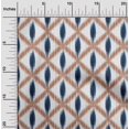 thumbnail image 1 of oneOone Polyester Lycra Fabric Diamond Ikat Print Fabric By The Yard 56 Inch Wide, 1 of 4