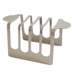 ZheElen Air Fryer Toast Rack Organizer For Stainless Steel Bread Tray Toast Racks Stainless Steel