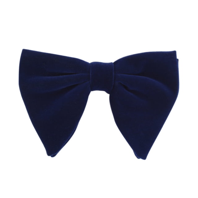 fastboy Stylish Velvet Bow Tie With Elastic Belt Stable Fixation Non-displacement Wide Application Halloween M