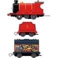 thumbnail image 2 of Thomas et ses amis Train jouet motorisé James Graffiti, 2 wagons, 2 of 6
