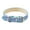 Blue, variant on Cat Collar Pet Collar Light Ring Reflective Cat Instagram Wind Leather Check Dog Suitable For Training Sessions