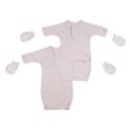 thumbnail image 1 of Preemie Girls Gowns and MIttens, 1 of 3