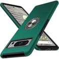 thumbnail image 1 of KOMI for Google Pixel 8 Pro Case, Slim Tough Rugged Shockproof Protective Pixel 8 Pro Phone Case with Metal Ring Kickstand for Google 8 Pro Case, Green, 1 of 5