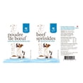 thumbnail image 4 of Caledon Farms Beef Sprinkles Natural Dog Food Topper, 120 grams, 4 of 6