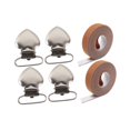 thumbnail image 3 of KLKCMS 4 Pcs Clips de Tension Latérale pour Tringle Accessoire de Cadre de Couture, 3 of 9