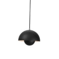 thumbnail image 1 of Suspension Moderne Hauteur Ajustable E27 LED Plafonnier Décoratif Lampe Suspendue Noir Mat, 1 of 8