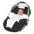 thumbnail image 3 of Jolly Jumper Arctic Sneak-a-Peek Infant Car Seat Cover | Fleece-Lined, Water-Repellent Winter Cover with Peek-a-Boo Flap & Dual Zippers | Machine Washable, 3 of 3