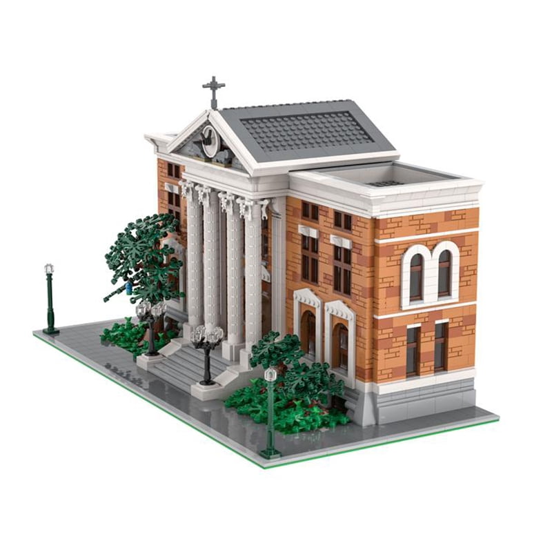 MOC-100578 Modular Building Blocks for Back to the Future Clock Tower Hill Valley Bricks Toys Set 3103pcs