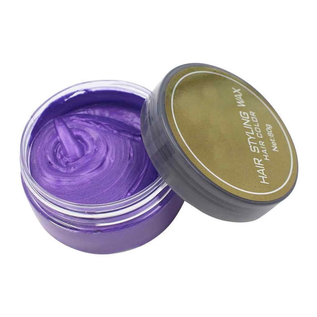 5 Colors Colorful Hair Styling Dye One-time Instant Molding paste Hair Temporary Paste Wax Butter Mud for Hair Makeup
