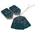 thumbnail image 3 of Inkdotpot Real Rose Gold Foil ThankYou For Celebrating With Me Birthday Tags Favor Hang Paper Tags 100 Pack, 3 of 6