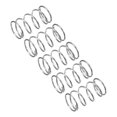 thumbnail image 1 of Unique Bargains Ressort de Compression, Lot de 5 en Acier Inoxydable 304, Diamètre 11 mm, Fil 0,8 mm, Longueur 20 mm, 1 of 6
