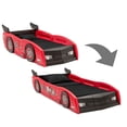thumbnail image 1 of Delta Children Grand Prix Race Car Toddler & Twin Bed - RED, 1 of 5