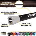 thumbnail image 4 of PRISP Weighted Exercise Workout Bar - Total Body Weight Bar for Home Gym, Fitness, Yoga and Strength Training, 4 of 7