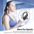 thumbnail image 4 of VEAT00L Wireless Headphone Sport,72Hrs Earphone with Earhook, Noise Cancelling Mic, IP7 Waterproof, 4 of 6