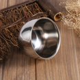 thumbnail image 4 of Beard Shaving Bowl, Easy To Clean, Not Easy To Rust, Shaving  Bowl, Journey Shaving Brush For Travel Home, 4 of 8