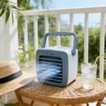 thumbnail image 1 of Usloyux Portable Evaporative Air Cooler, Personal Air Conditioner Fan With Water Tank And Cooling Pad, Portable Air Cooler For Home Office Room Bedroom Desk Indoor Outdoor Use, 1 of 6